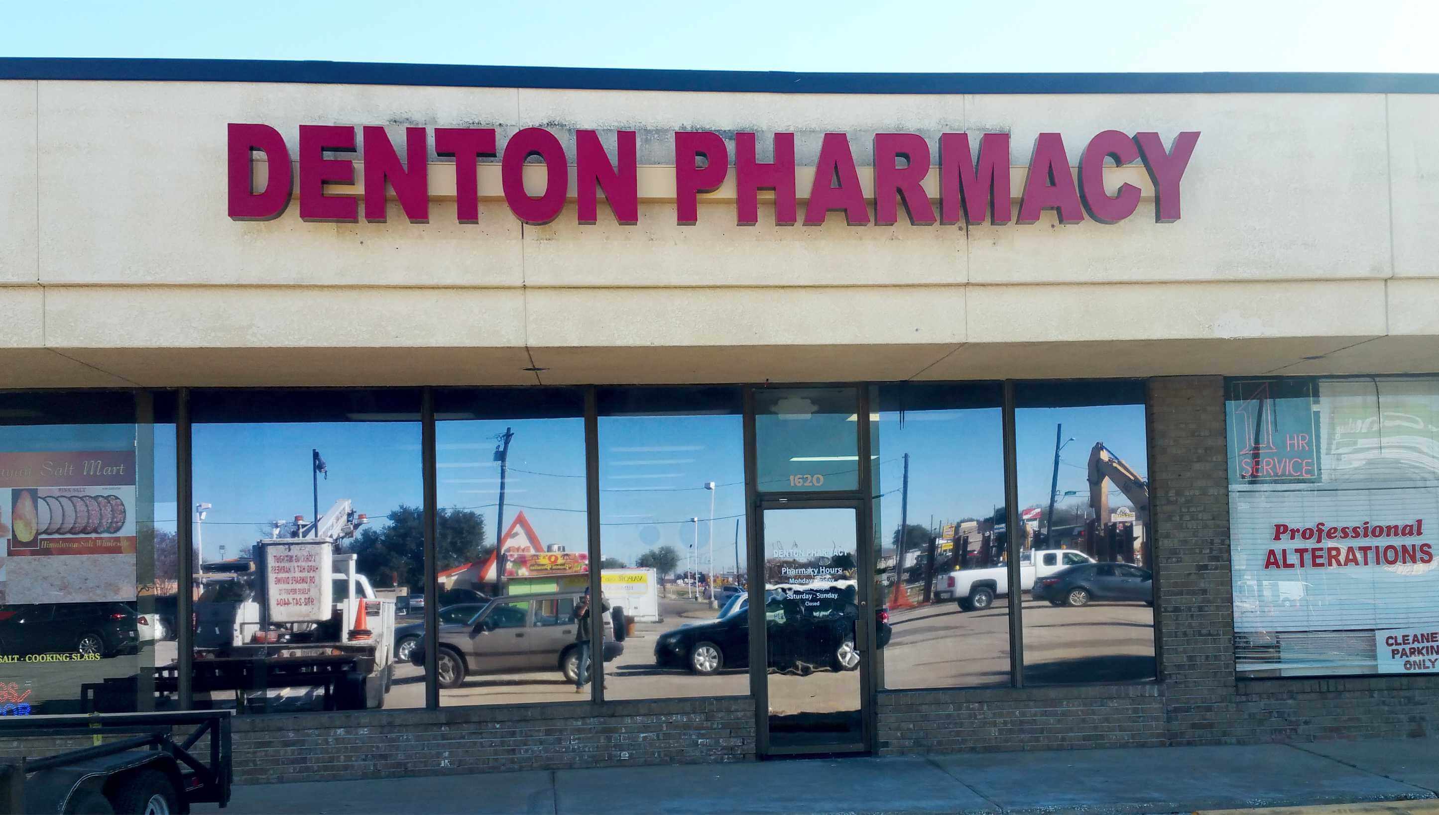 Denton Pharmacy in Denton Giant Sign Company