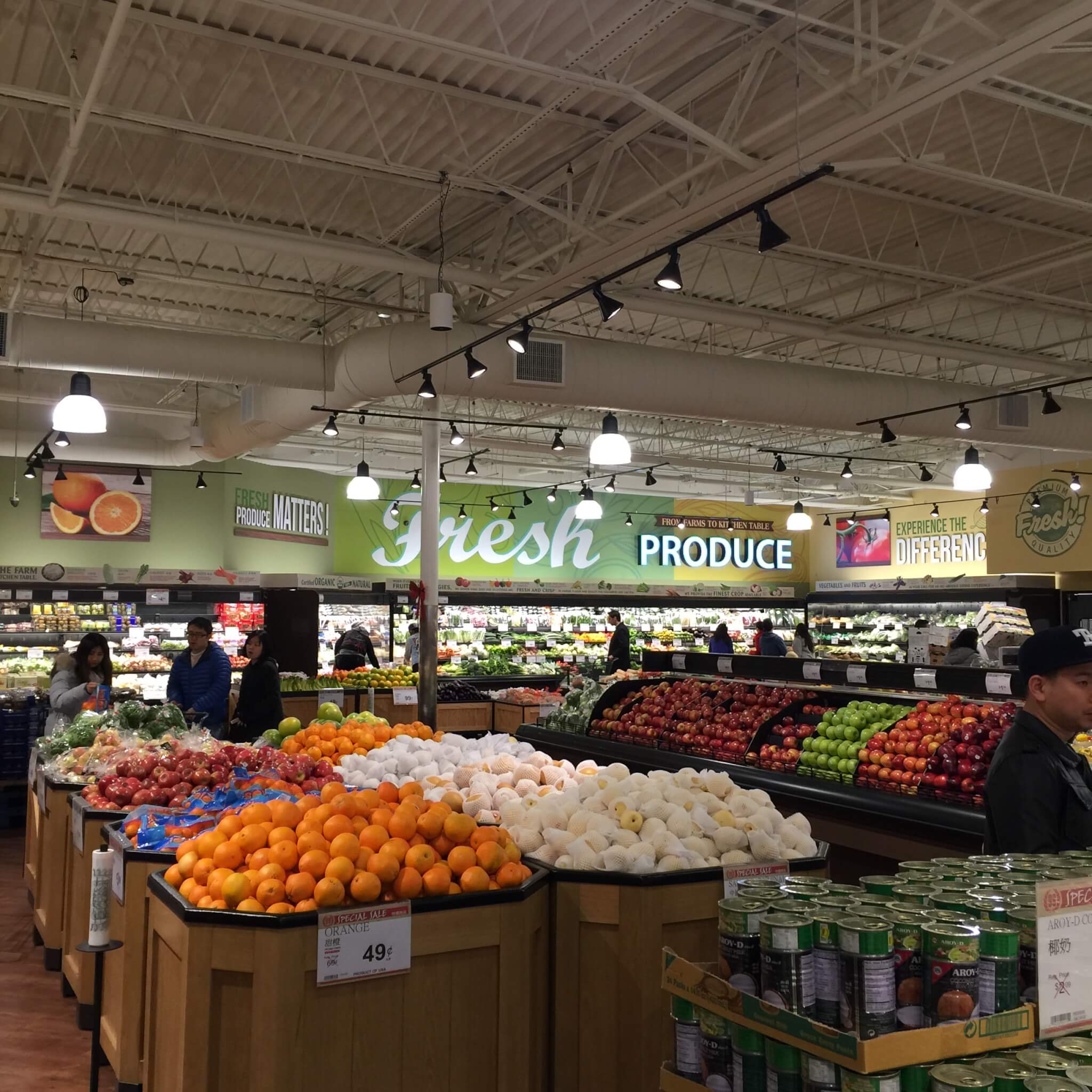 99 Ranch Market in Carrollton (Interior) Giant Sign Company