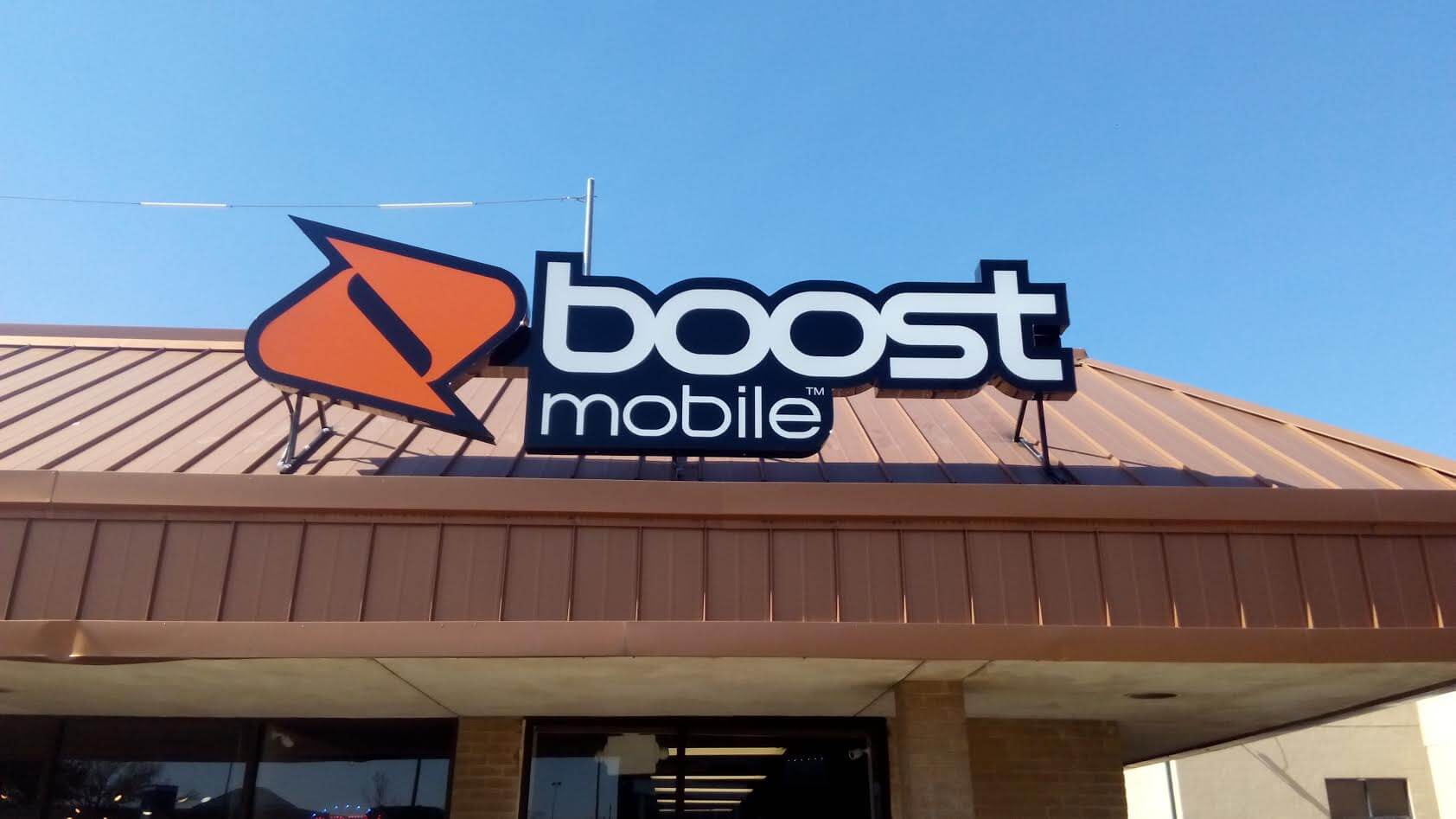Boost Mobile in Arlington Giant Sign Company