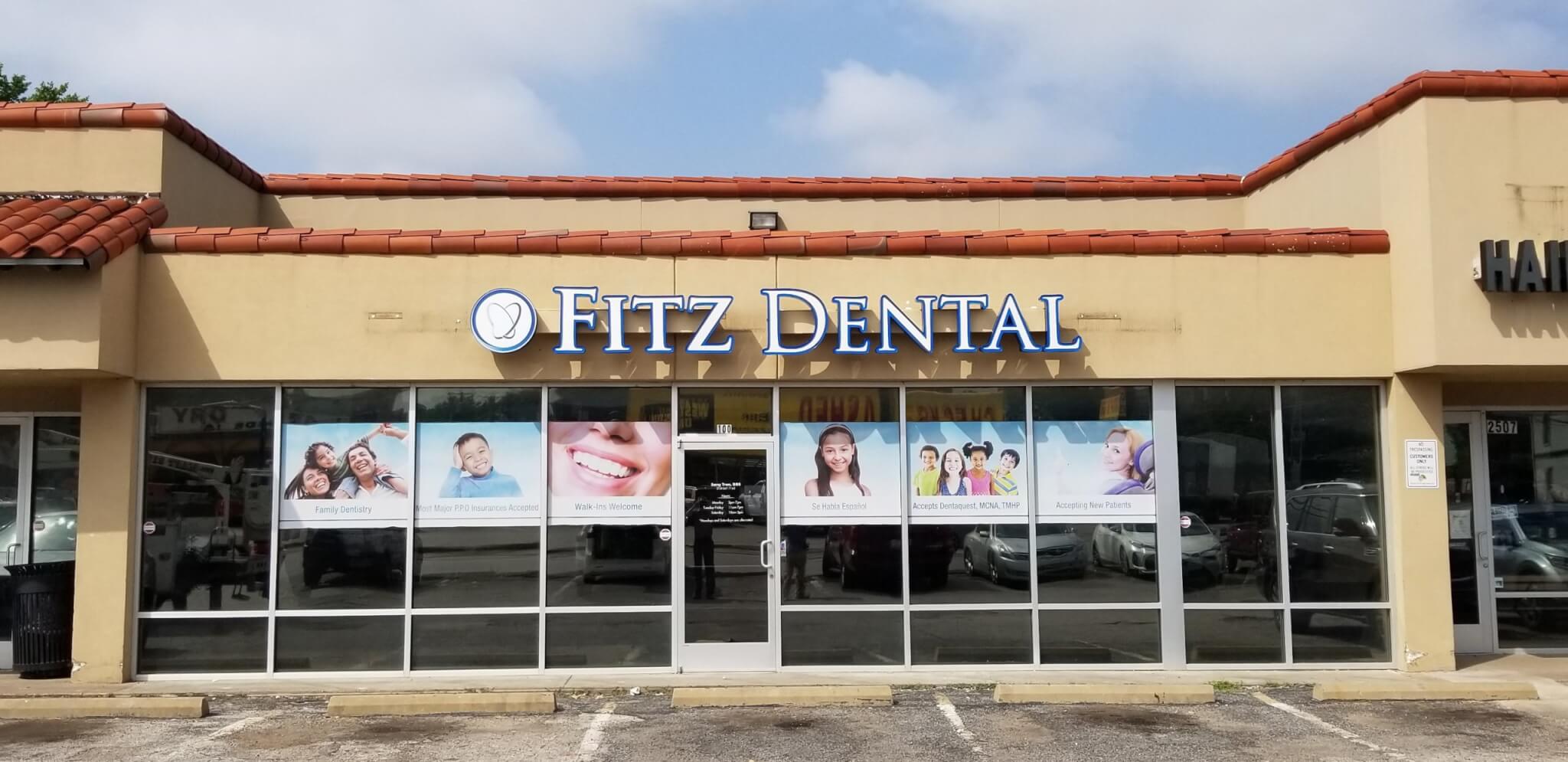 Fitz Dental in Dallas Giant Sign Company