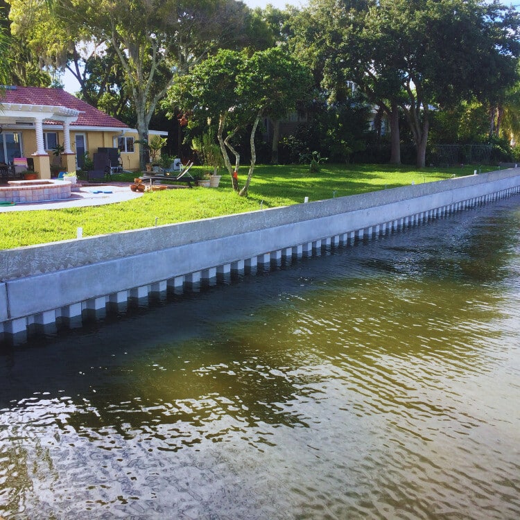 Gibson Marine Construction Tampa Seawall Construction Experts