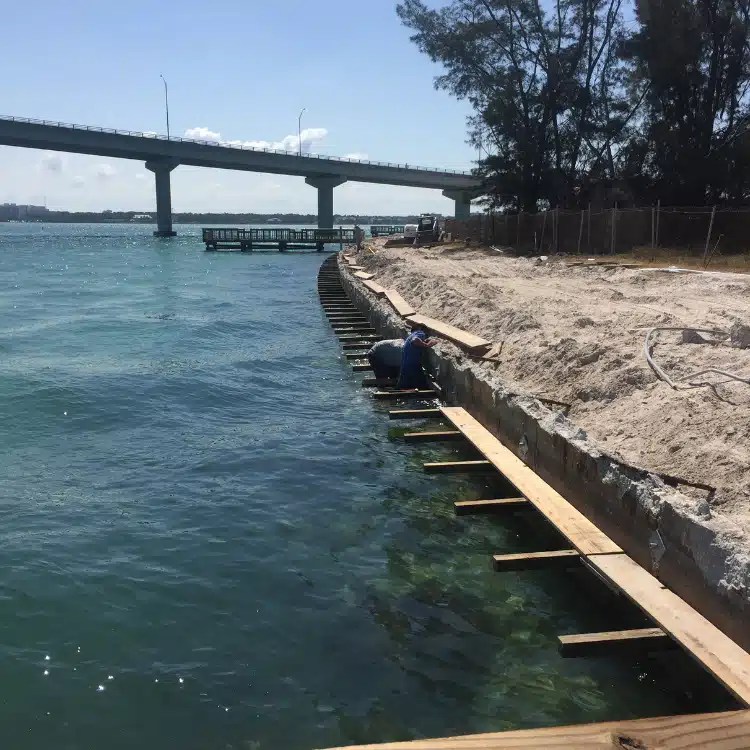 Gibson Marine Construction Tampa Seawall Construction Experts