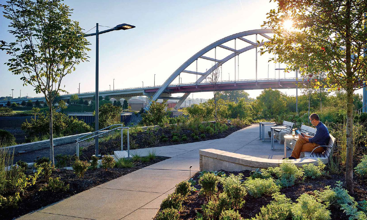 Westside Riverfront Park Gibson Landscape