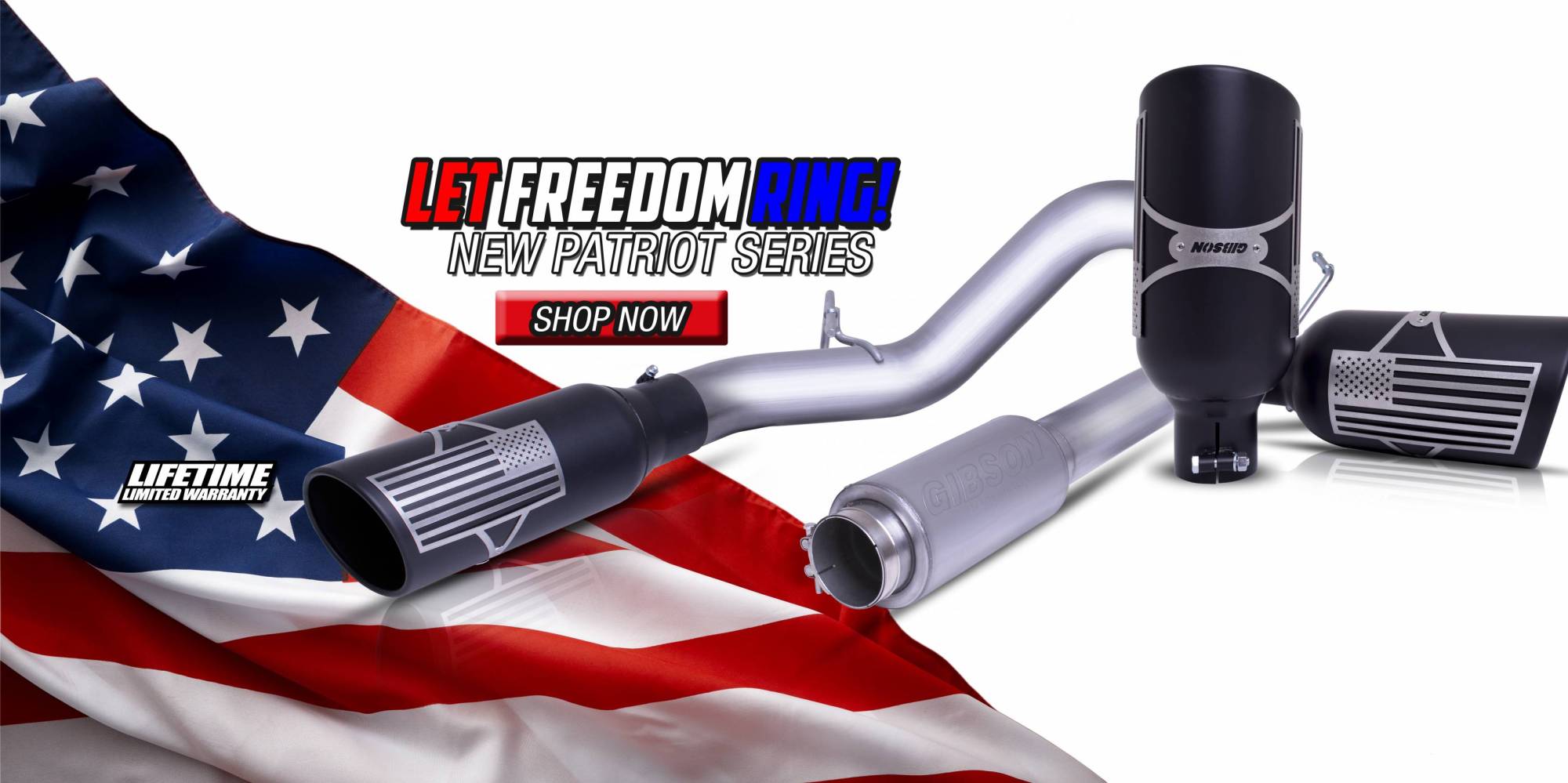 Gibson Exhaust Systems Mufflers, Headers, Tips, Metal Mulisha Exhaust