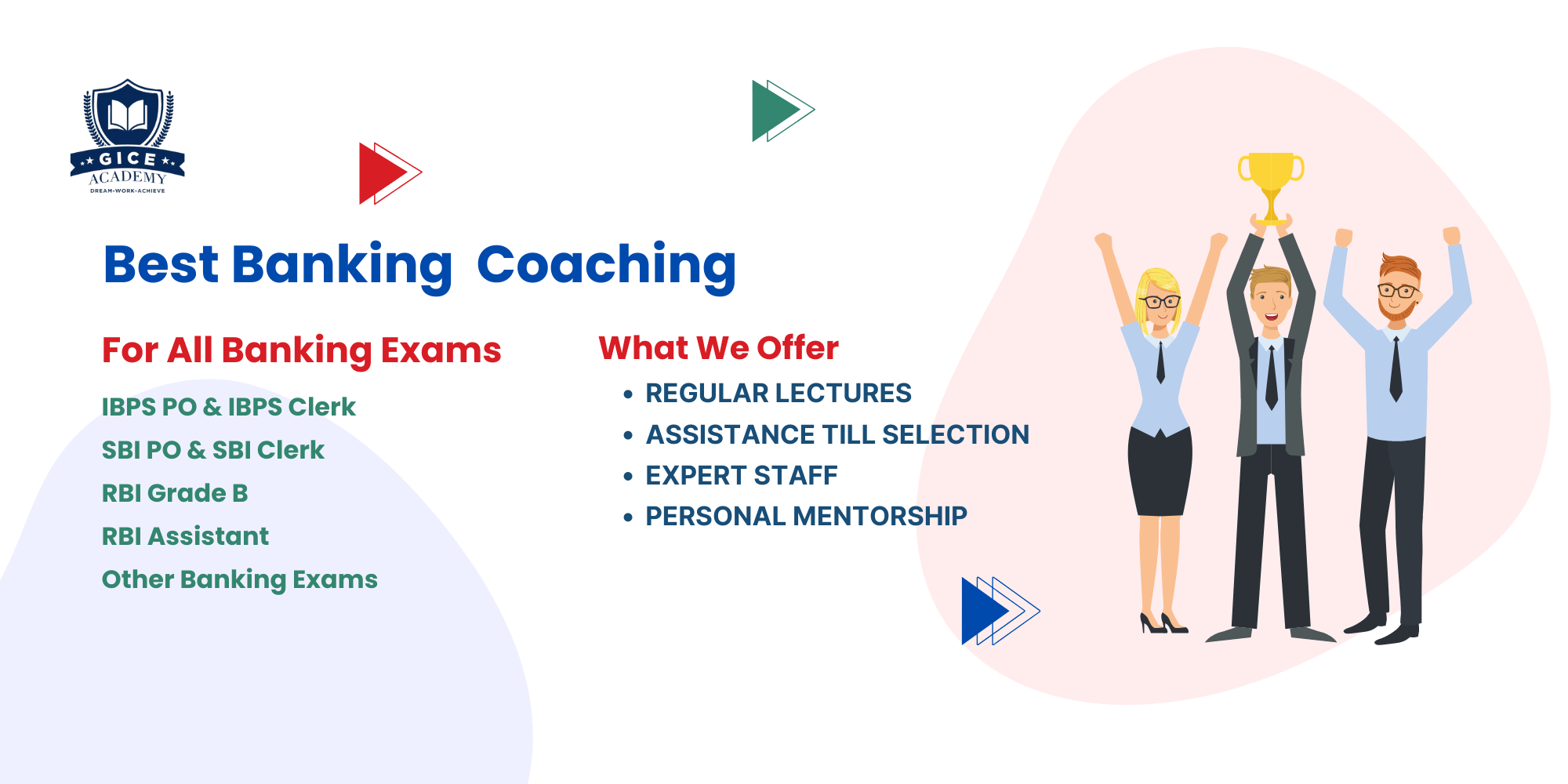 Best Banking Exam Coaching Classes in Dombivli, Thane GICE Academy.