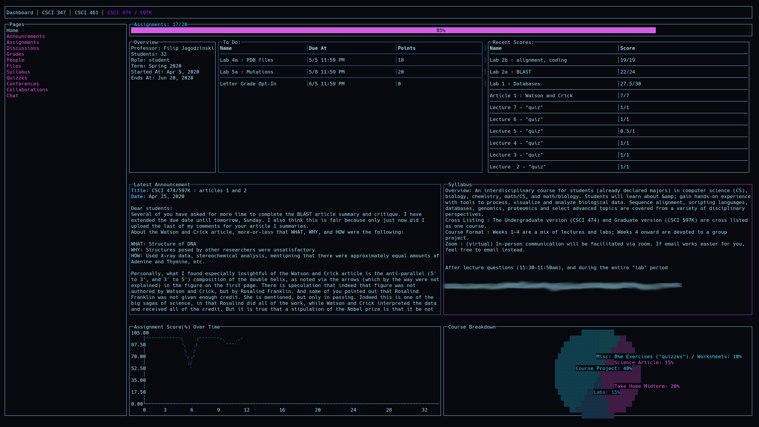 Canvas in the terminal with canvastui Gideon Wolfe