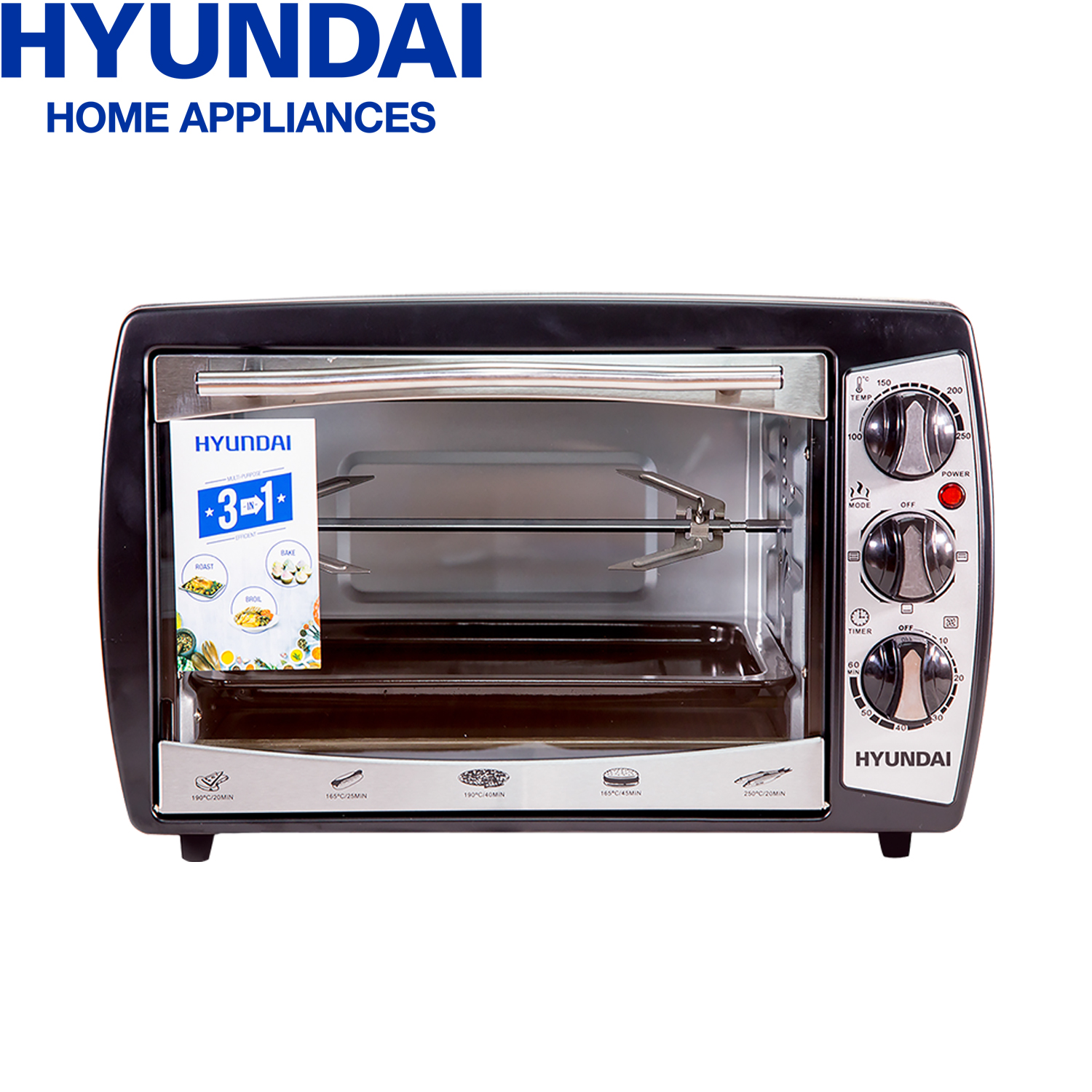 Hyundai 18L 3in1 Electric Oven Gidi Distribution Corp.
