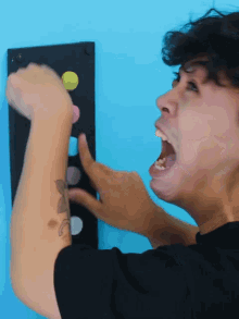 Neverhood Pressing Easy Button GIF