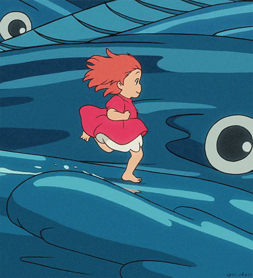 Ponyo Gif Wallpaper