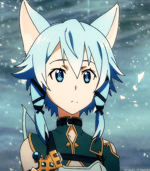 19 Sinon (Sword Art Online) Gifs Gif Abyss