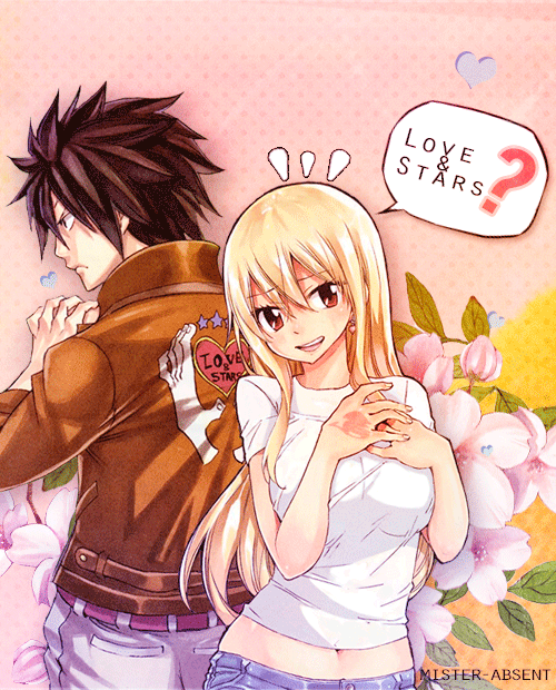 Fairy Tail Gray And Lucy Gif