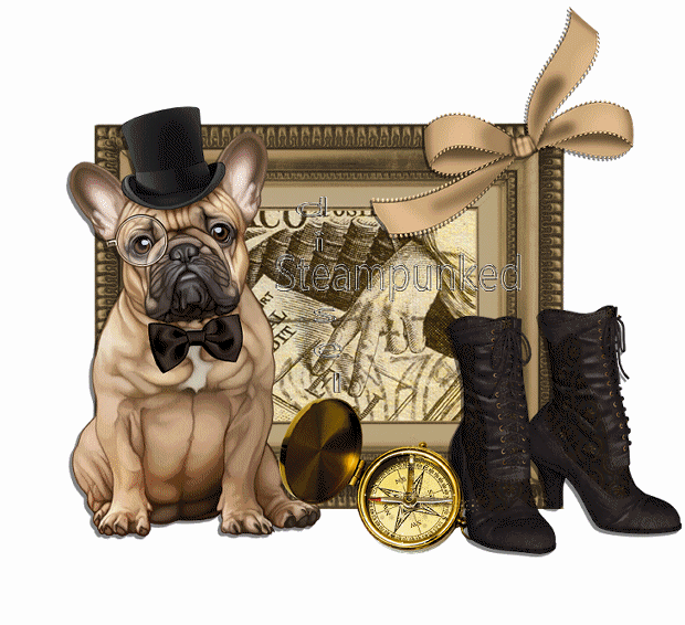 That bulldog is steampunked Gif Gif Abyss