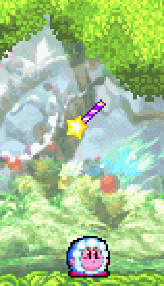 Kirby Land Gif