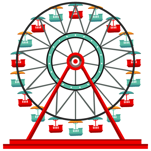 Download Amusement Park Man Made Ferris Wheel Gif Gif Abyss
