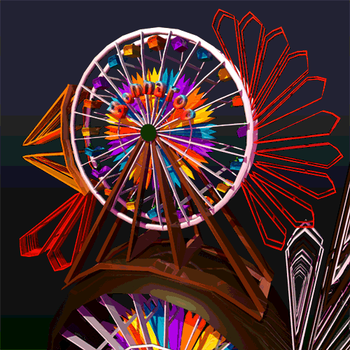 Download Amusement Park Man Made Ferris Wheel Gif Gif Abyss