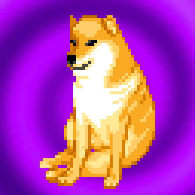Doge Meme Pixel Art