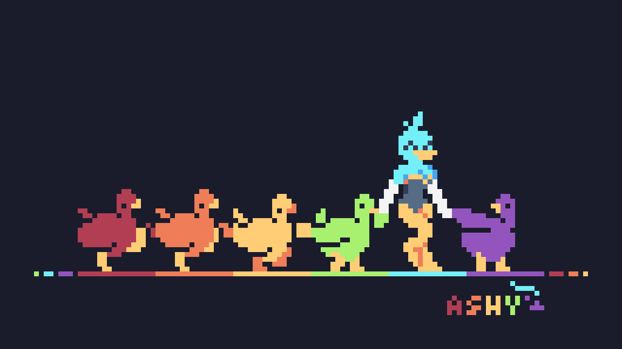 Bouncy Rainbow Ducks 2 Now With More Kicking! Gif Abyss