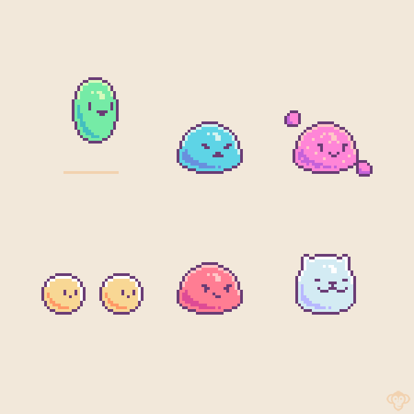 2 Slime Gifs Gif Abyss