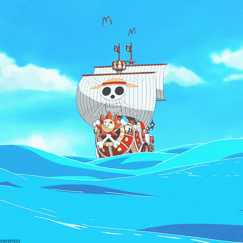 Download Thousand Sunny Anime One Piece Gif