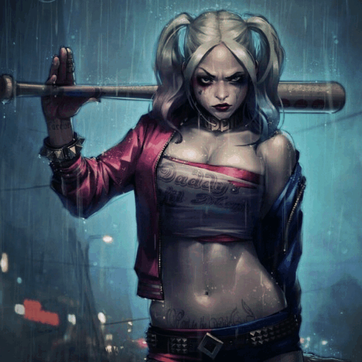 Harley Quinn Aesthetic Gif at Ben Morrow blog