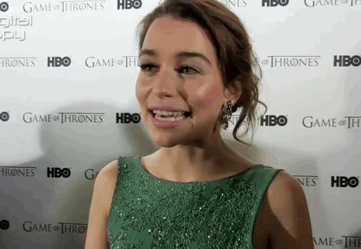 Emilia Clarke Gifs