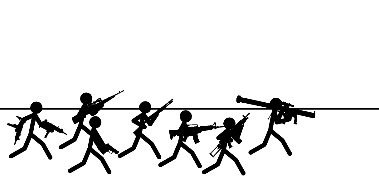 Stickman With Gun Gif
