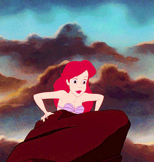 Little Mermaid Rock Gif