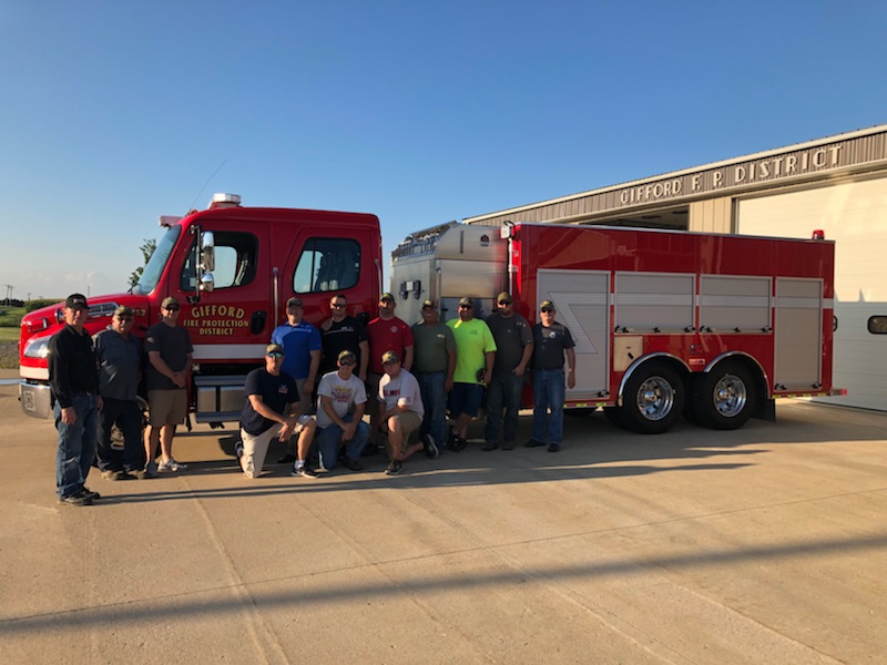 Gifford Fire Department Receives New Truck Gifford Fire