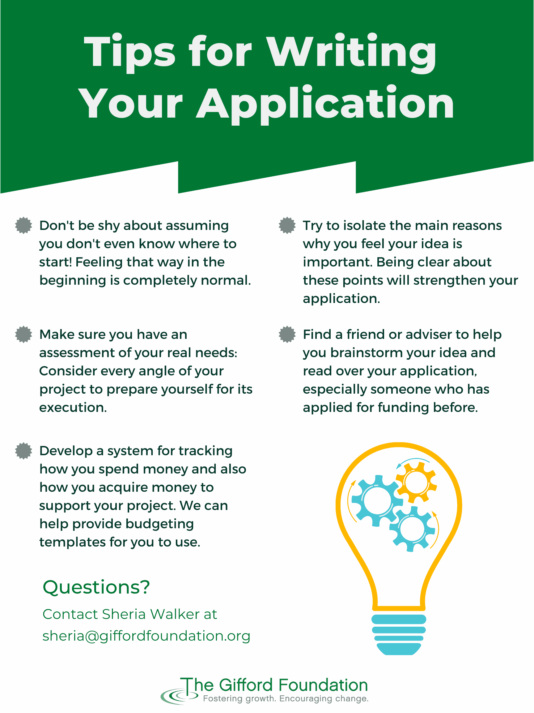 Resources The Gifford Foundation