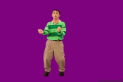 GIF Steve Blue’s Clues Dance Gifrific