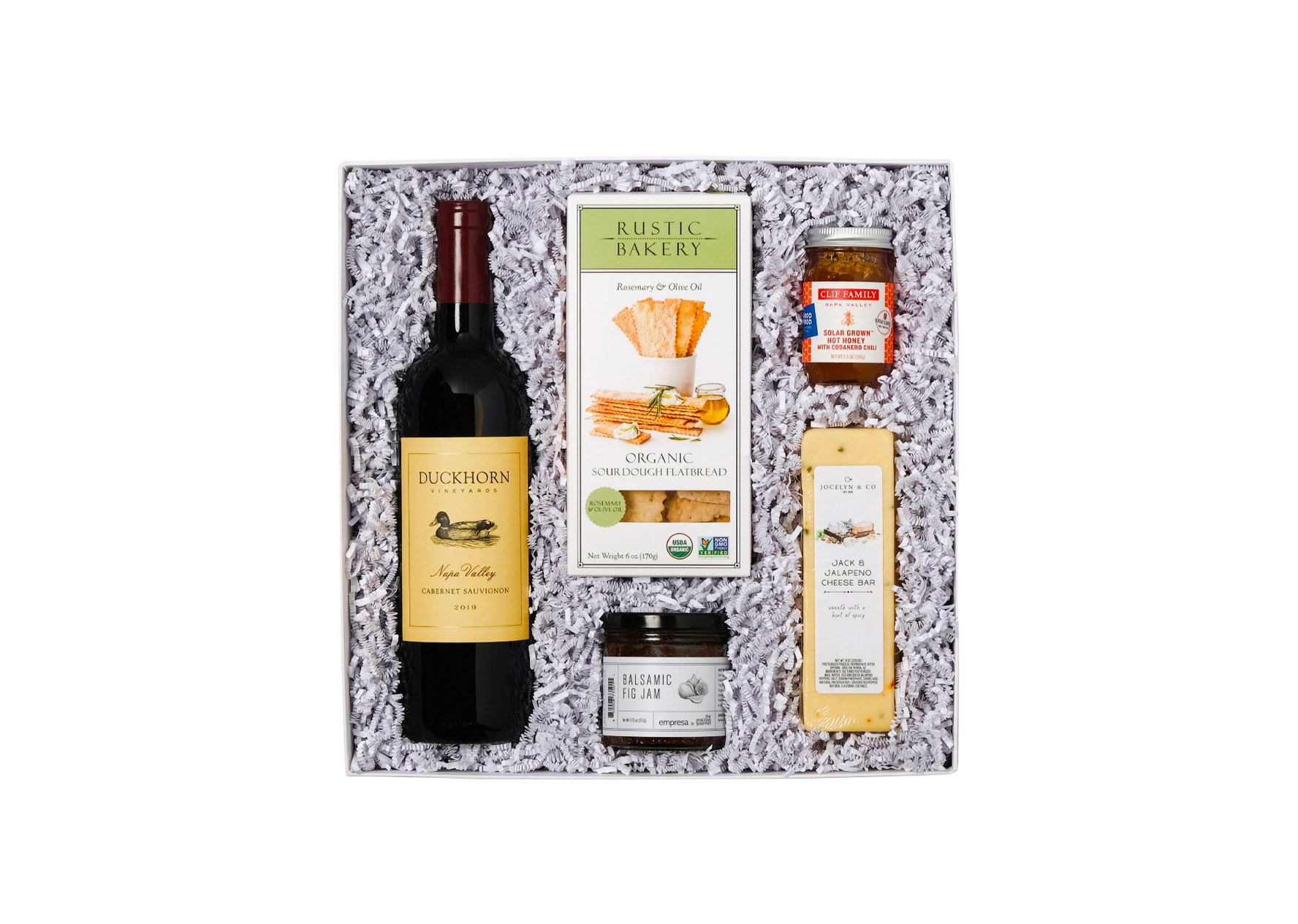 Fountain Gifts Wine & Cheese Luxury Gift Box Giftagram