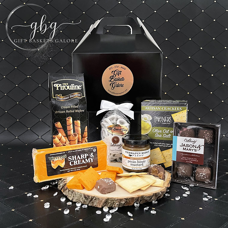 Executive Elite Little Black Box Gift Baskets Galore