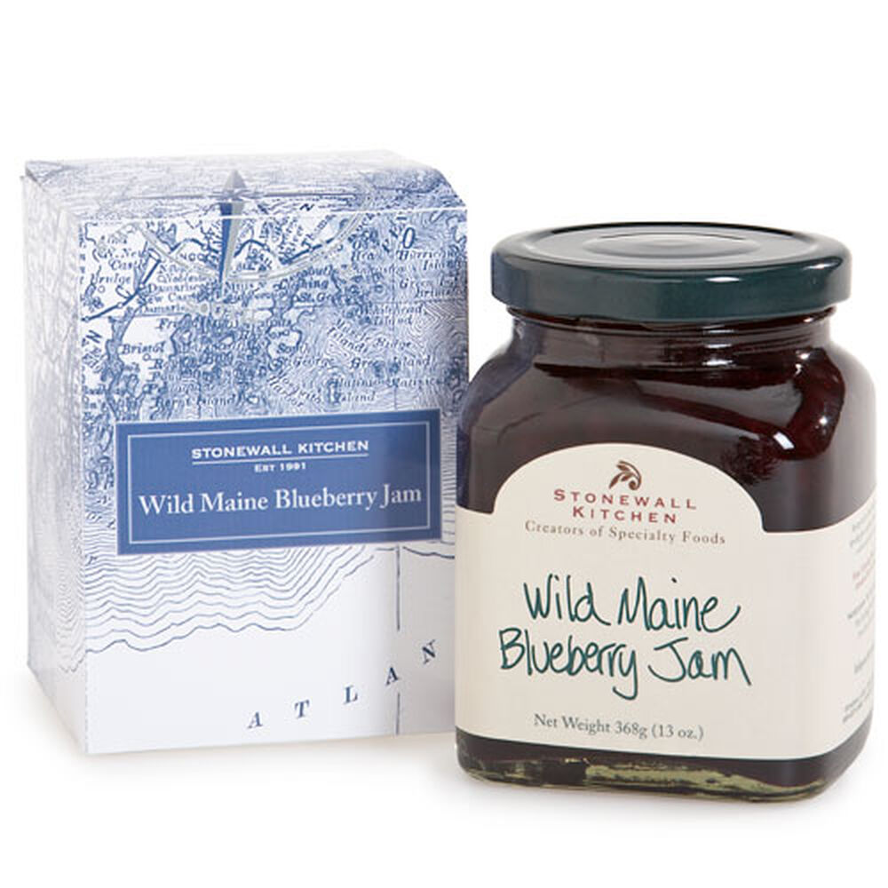 Stonewall Wild Maine Blueberry Jam Gift Box Gift Baskets Galore