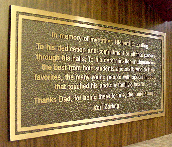 Donor Plaques Photo Gallery Gift Bricks®