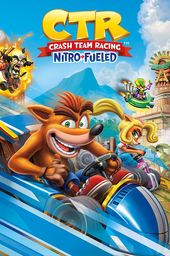 سی دی کی بازی Crash Team Racing NitroFueled گیفت کارت گو