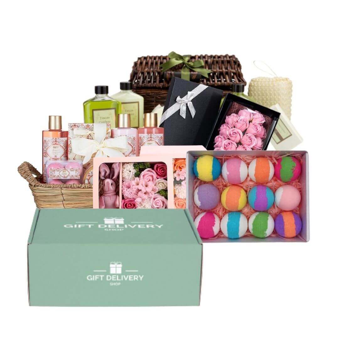 Medium Spa Gift Set For Men & Woman Home Bath Spa Gifts Delivery