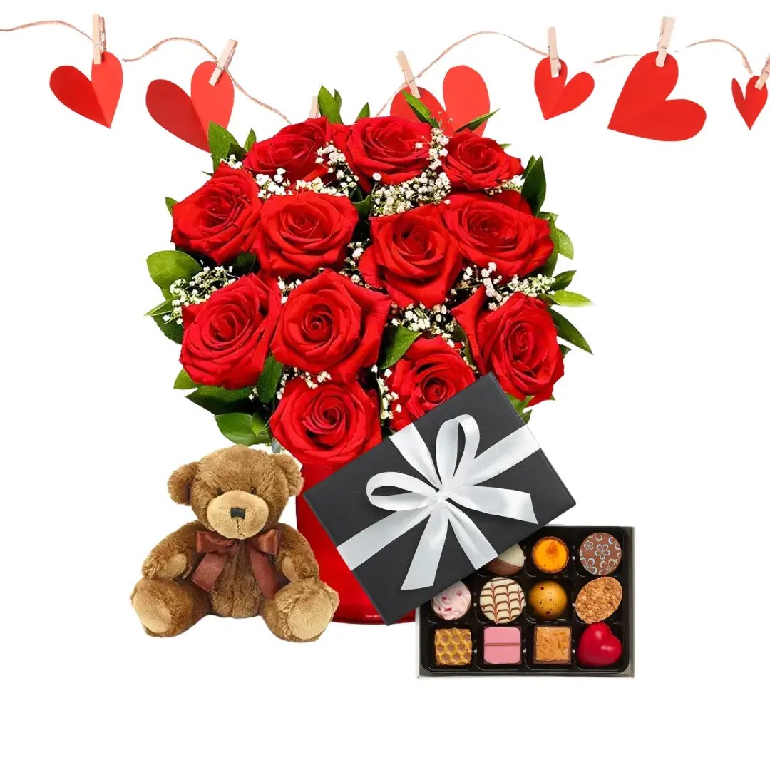 Send Valentine's Day Flower Bouquet Delivery FREE Shipping Worldwide