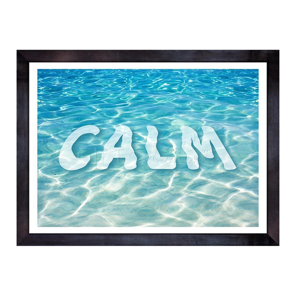 Calm Wall Art Wall Art Prints Gift Elements SG