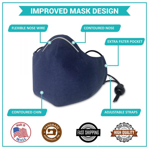 Black Designer Face Mask Giftington