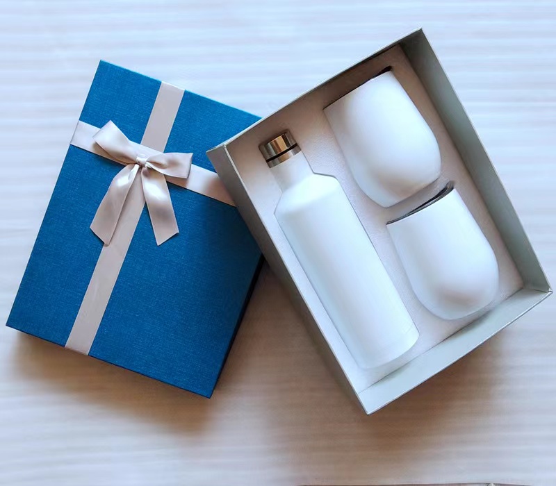 Wine Bottle & 2 Tumbler Gift Set Giftland Works