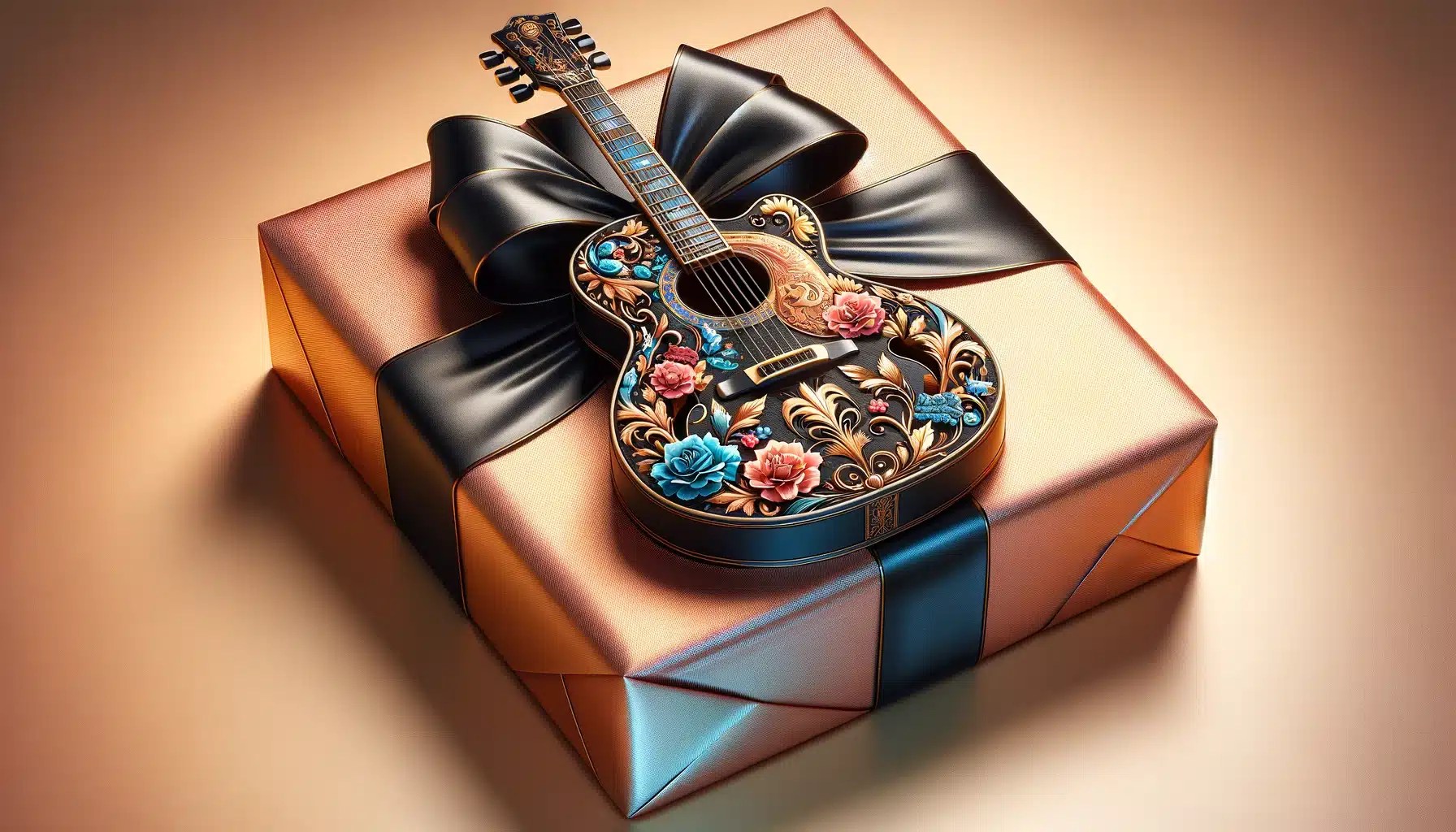 How to Wrap a Guitar as a Gift Gift Penguin