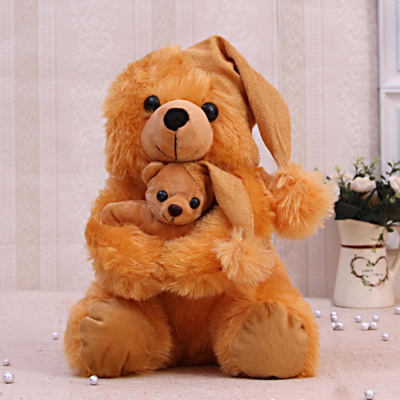 Cuddled Two Teddy Bears GiftteensBuy Gifts Online