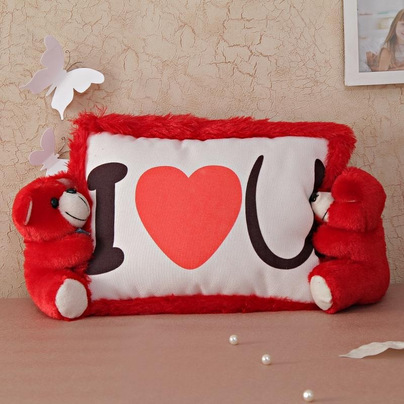 Love Teddy Pillow GiftteensBuy Gifts Online