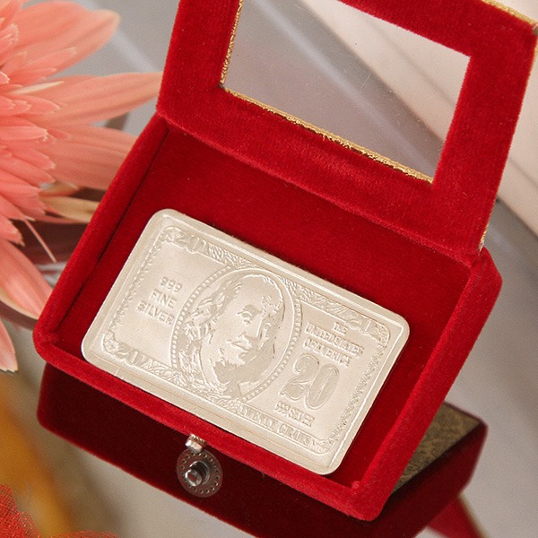 Silver Dollar (20 Gms) GiftteensBuy Gifts Online