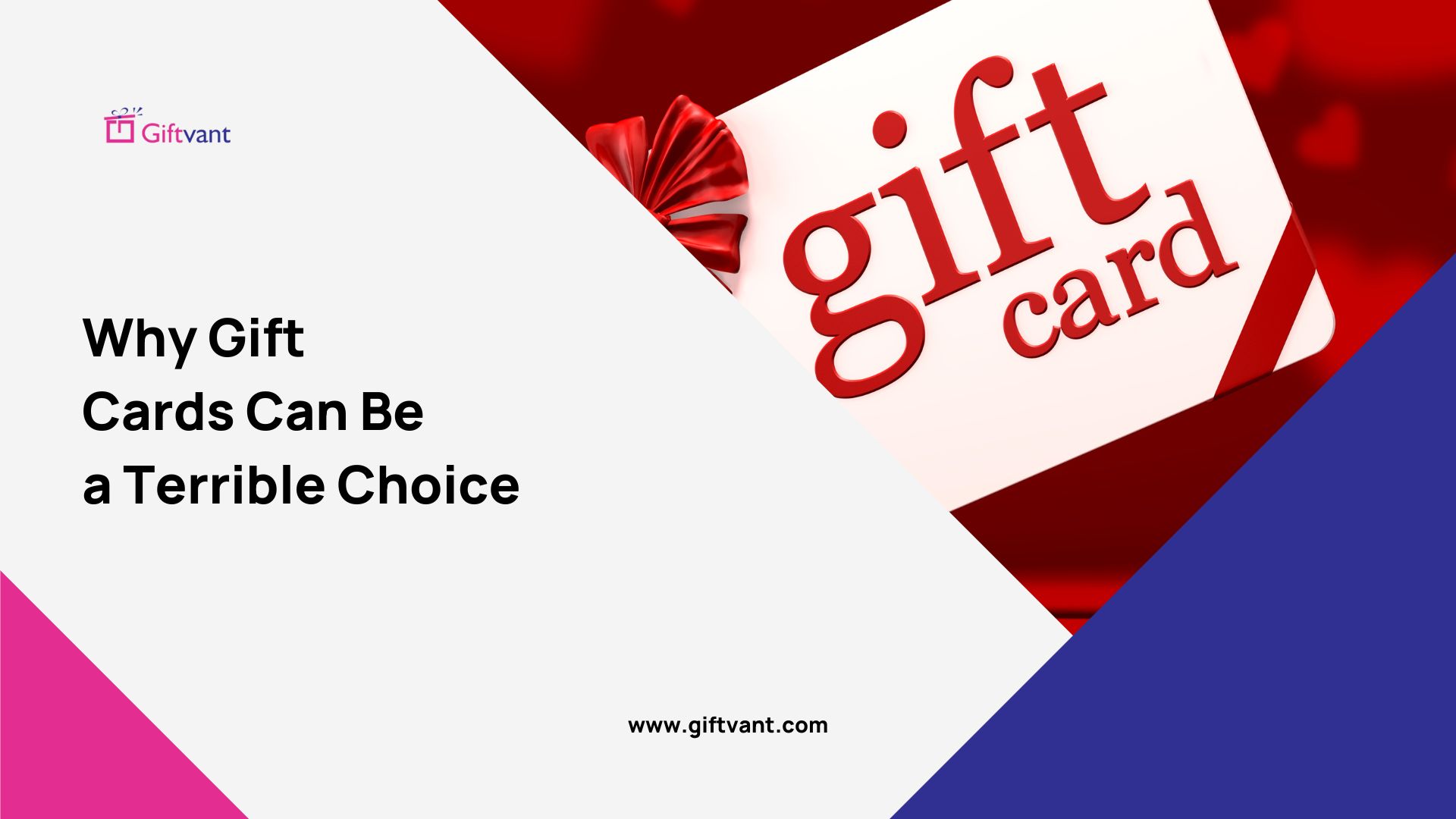 Why Gift Cards Can Be a Terrible Choice