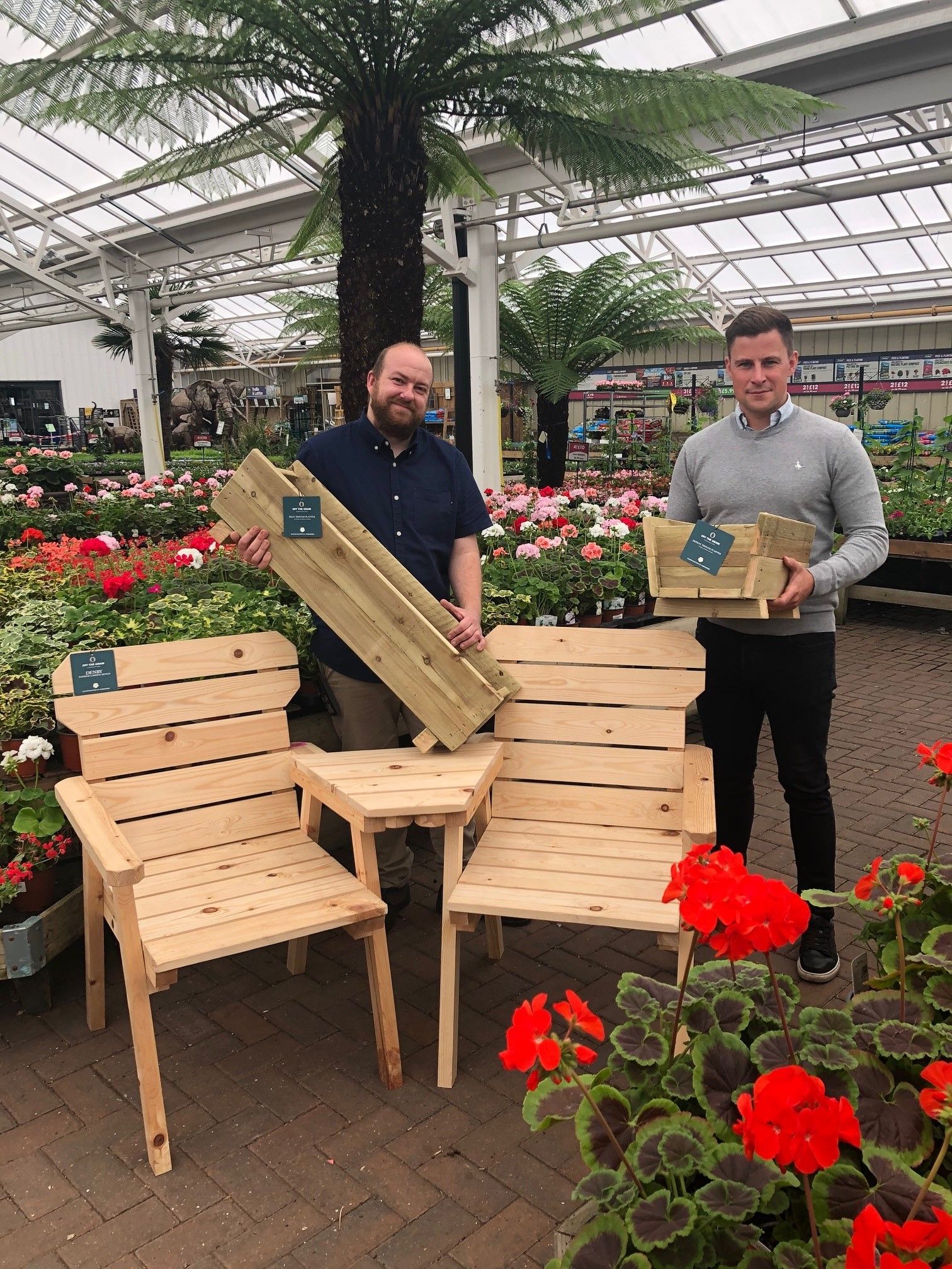 Tong garden centre is first retail outlet for handcrafted Yorkshire