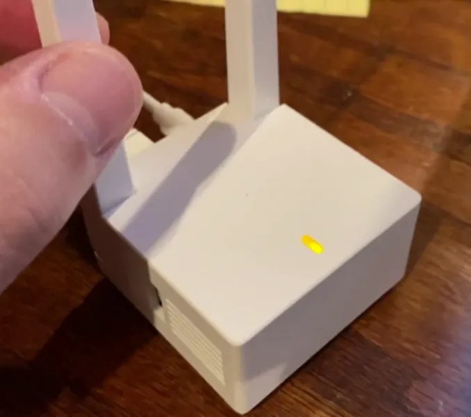 Wyze Base Station Flashing Blue and Yellow