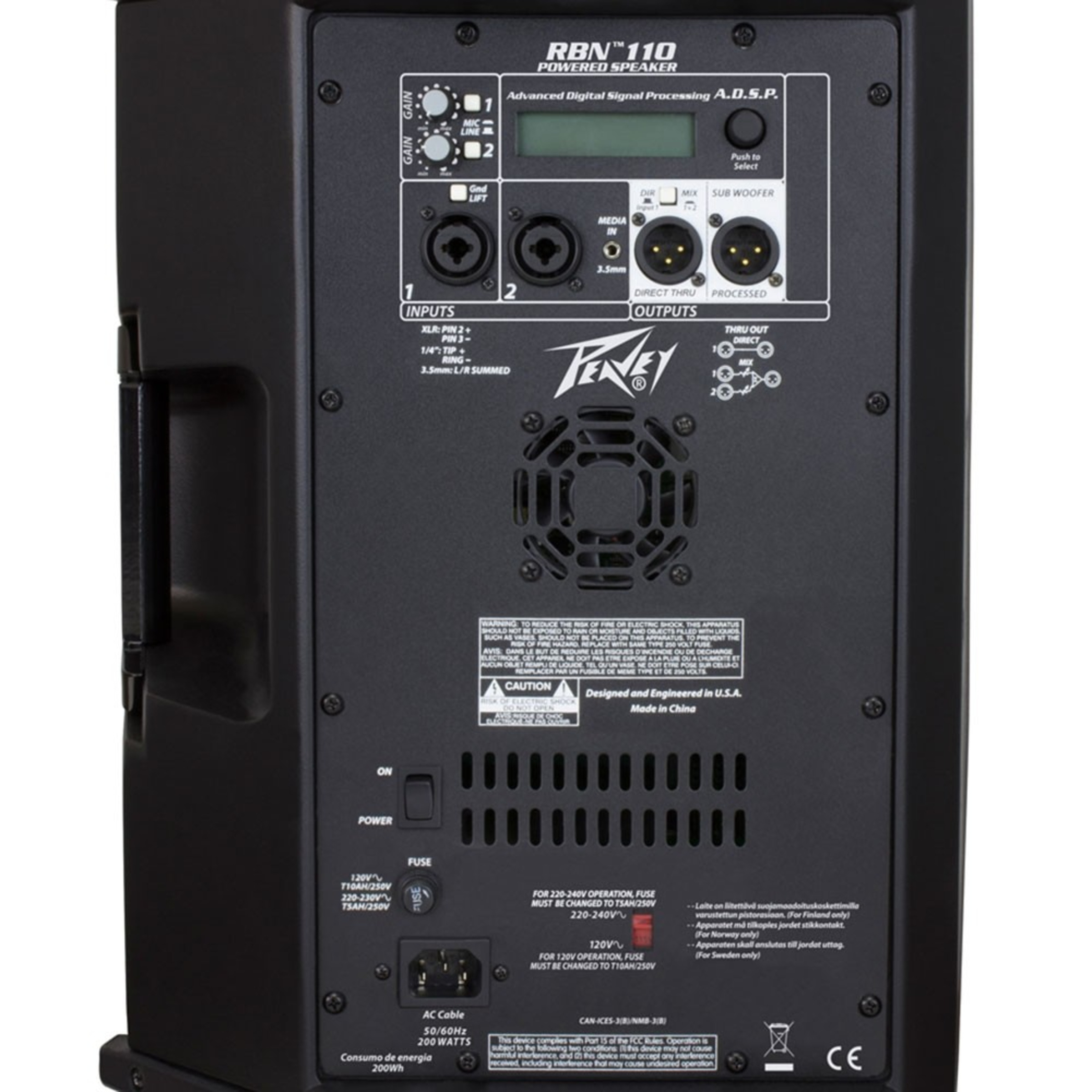 Peavey RBN110 Ultimate PA System Package GigGear