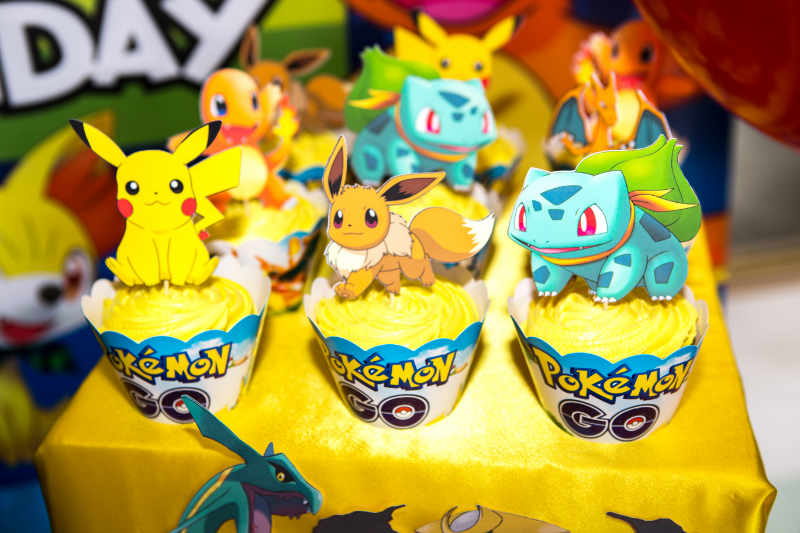 Mark's 7th Pokemon Birthday Party Giggle Factory LA