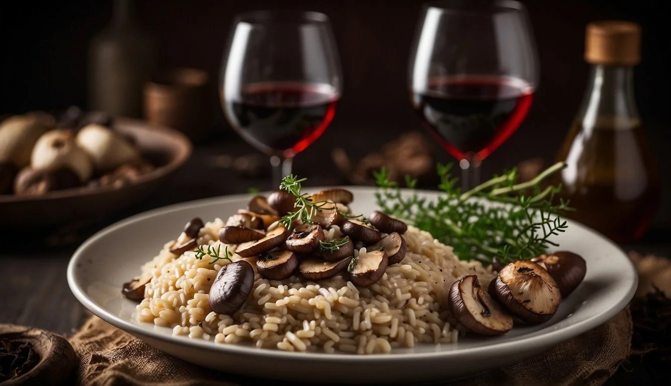 Pairing Magic Best Wine For Mushroom Risotto